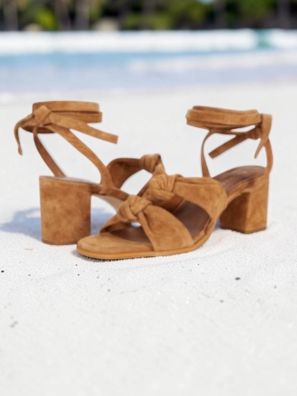 🌻NEW w/box ALOHAS Oasis Sandals Suede Leather Strappy Open Toe Size 42 | US 11